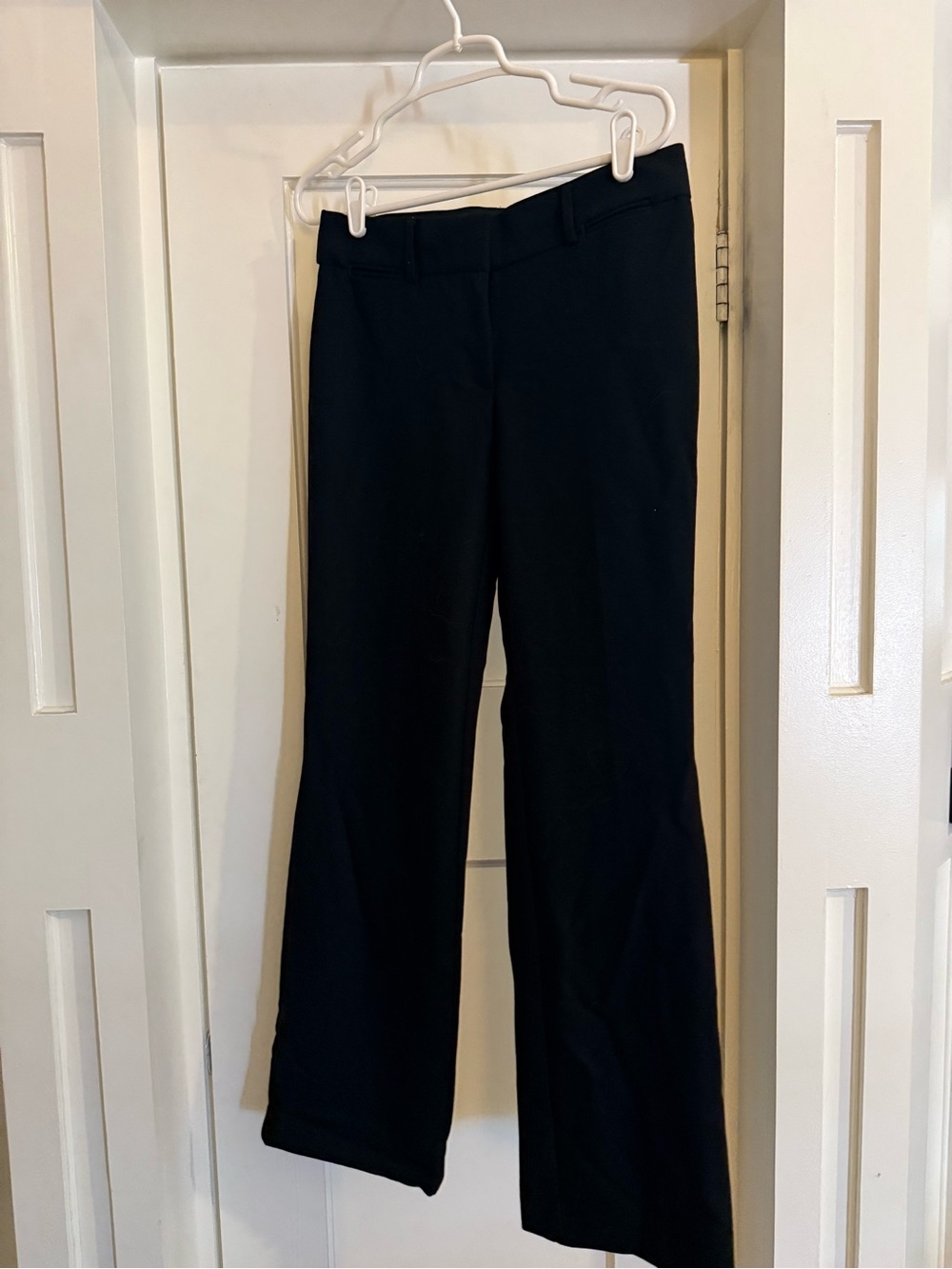 LOFT Marisa TROUSER Black Boot Cut Dress Pants
